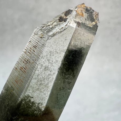 【ガネッシュヒマール産】クローライトイン天然ヒマラヤ水晶/Ganesh Himal Chlorite in Himalayan Quartz