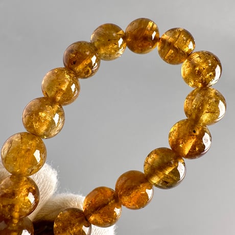 ネパール産🇳🇵ハニートルマリンブレスレット/Nepal Honey Tourmaline Bracelet