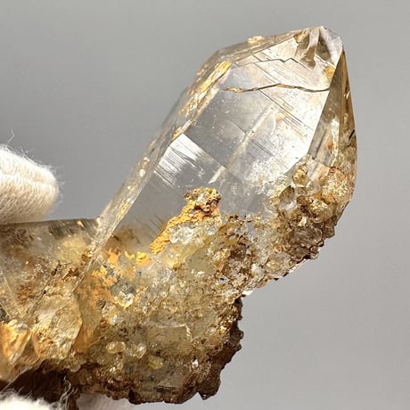 【ガネッシュヒマール産】リモナイトイン天然ヒマラヤ水晶⑫/Ganesh Himal Limonite in Himalayan Quartz