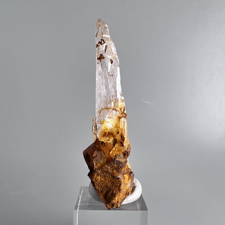【ガネッシュヒマール産】リモナイトイン天然ヒマラヤ水晶 /Ganesh Himal Limonite in Himalayan Quartz