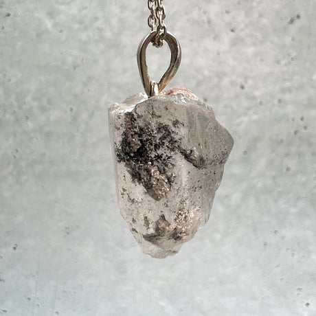 【カイラス産】天然ヒマラヤ水晶バチカン付きペンダントトップ④/Kailash Himalayan Quartz Pendant Top