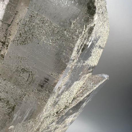 【ガネッシュヒマール産】クローライトイン天然ヒマラヤ水晶/Ganesh Himal Chlorite in Himalayan Quartz