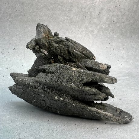 【ガネッシュヒマール産】クローライトイン天然ヒマラヤ水晶クラスター/Ganesh Himal Chlorite in Himalayan Quartz Cluster