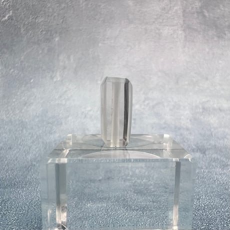 【ガウリシャンカール産】天然ヒマラヤスモーキークォーツ"手磨き加工"スクエアビーズ⑤/Gaurishankar Himalayan Smoky Quartz Square Beads