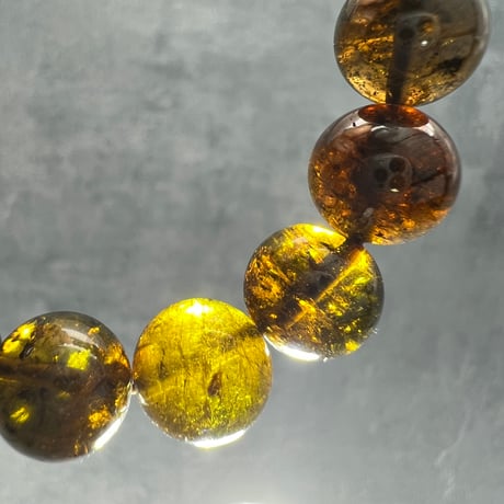 ネパール産🇳🇵ヒマラヤドラバイトトルマリン ブレスレット10.5mm内径15/Nepal Himalayan dravite tourmaline Bracelet