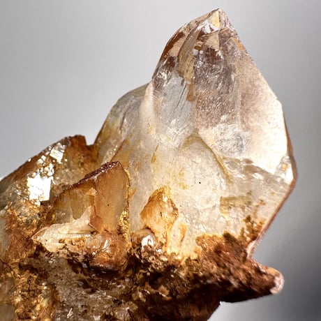 【ガネッシュヒマール産】リモナイトイン天然ヒマラヤ水晶 ⑨/Ganesh Himal Limonite in Himalayan Quartz