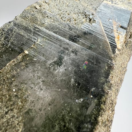 大特価【ガネッシュヒマール産】クローライトイン天然ヒマラヤ水晶/Ganesh Himal Chlorite in Himalayan Quartz