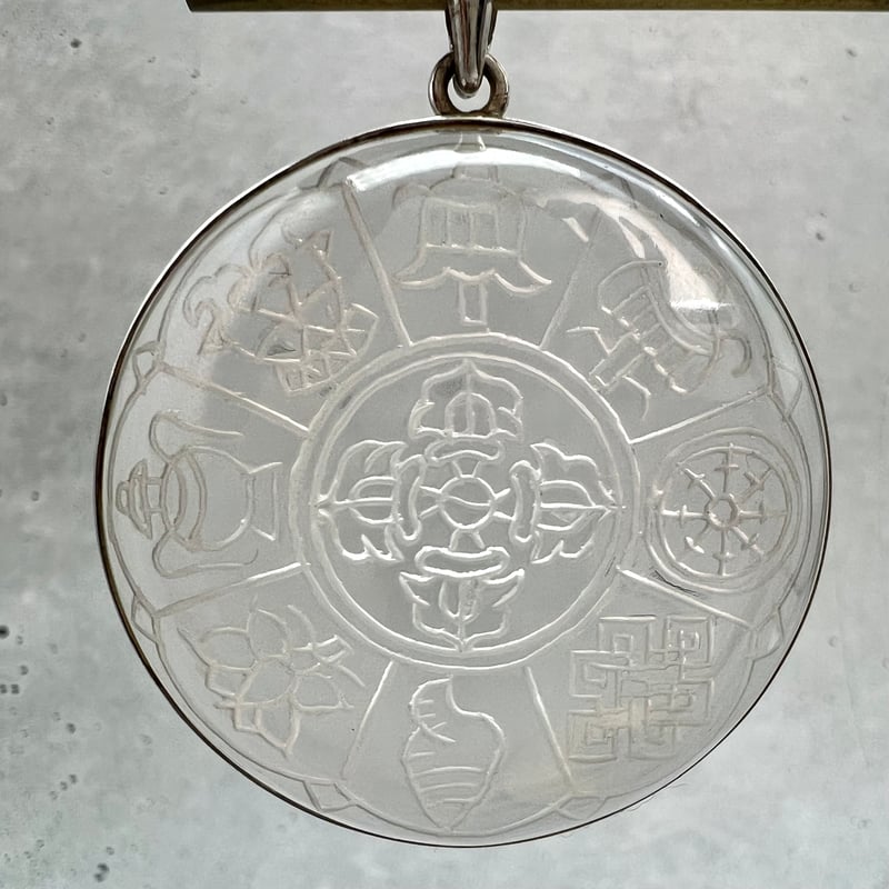 エミール・ベッカー　水晶　クリスタル　インタリオ　マンフレッド　ヴィルト　彫刻 堀江純 14K EYE サンダーバード ペンダント｜マライカ公式通販