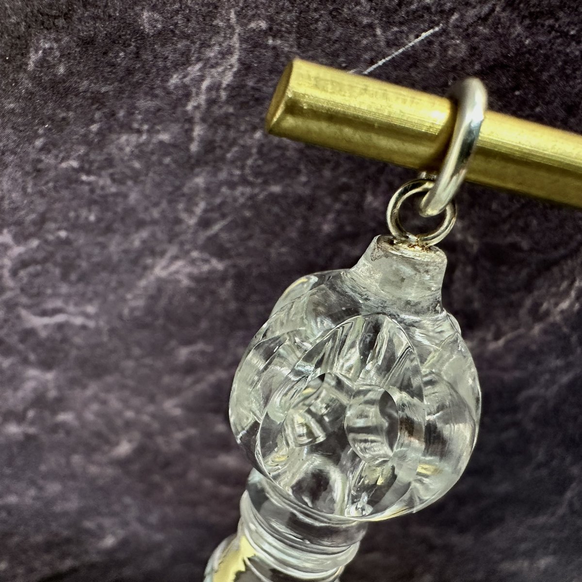 ハイグレード 超レアガネーシュヒマール産ヒマラヤ水晶ペンデュラム
