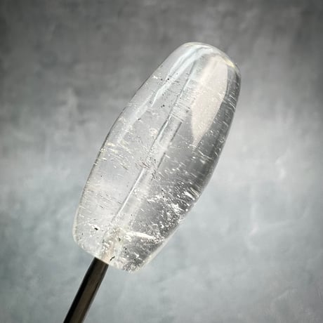 【カイラス産】天然ヒマラヤ水晶バレルビーズ①/Kailash Himalayan Quartz Barrel Beads