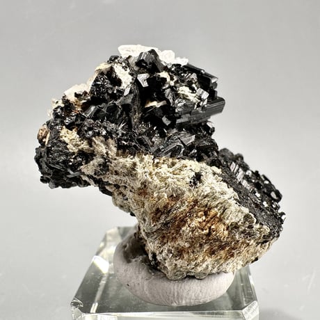 ネパールジャジャルコット産 ヒマラヤ天然ブラックトルマリン原石④/Nepal Jajarkot Himalayan Natural Black Tourmaline