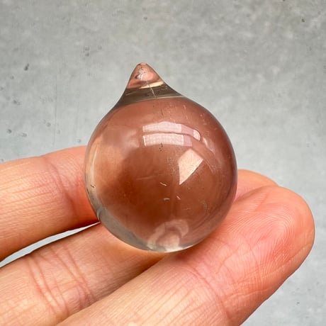 【ガウリシャンカール産】天然ヒマラヤスモーキークォーツ 如意宝珠②/Gaurishankar HimalayanSmoky Quartz "Cintamani"