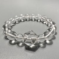 【ガネッシュヒマール産】天然ヒマラヤ水晶デザインブレスレット 内径15/GaneshHimal Design Bracelet