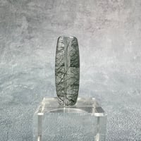 【ガネッシュヒマール産】アクチノライトイン天然ヒマラヤ水晶 樽型ビーズ⑨/Ganesh Himal Actinolite in Himalayan Quartz barrel beads
