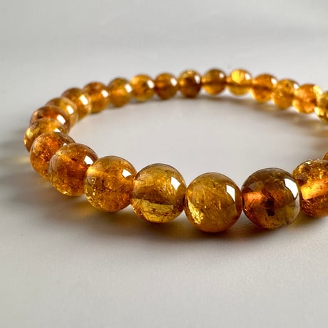 ネパール産🇳🇵ハニートルマリンブレスレット/Nepal Honey Tourmaline Bracelet