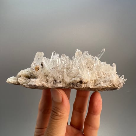 【マカルー産】天然ヒマラヤ水晶クラスター/Makalu  Himalayan Quartz Cluster