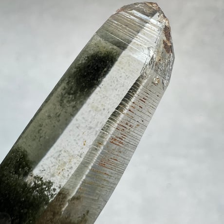 【ガネッシュヒマール産】クローライトイン天然ヒマラヤ水晶/Ganesh Himal Chlorite in Himalayan Quartz