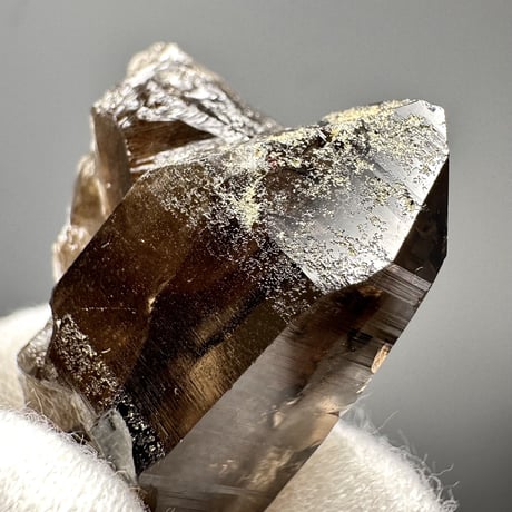 ガウリシャンカール産天然ヒマラヤスモーキークォーツミニクラスター/GauriShankar Himalayan Smoky Quartz
