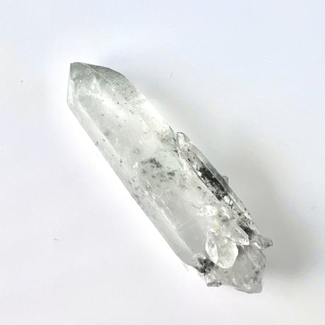【マナスル産】クローライトイン天然ヒマラヤ水晶ポイント/Manaslu Chlorite in Himalayan Quartz Point