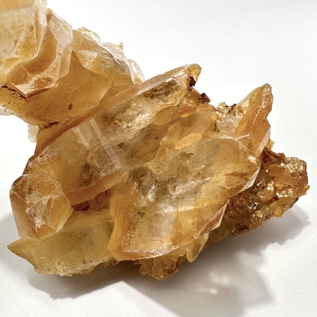 【ガネッシュヒマール産】リモナイトイン天然ヒマラヤ水晶 クラスター⑩/Ganesh Himal Limonite in Himalayan Quartz Cluster
