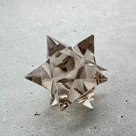 【ガウリシャンカール産】天然ヒマラヤスモーキークォーツ アステロイド⑤/Gaurishankar HimalayanSmoky Quartz "Asteroid"Super Markaba Star