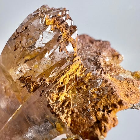 【ガネッシュヒマール産】リモナイトインヒマラヤ水晶/Ganesh Himal Limonite in Himalayan Quartz