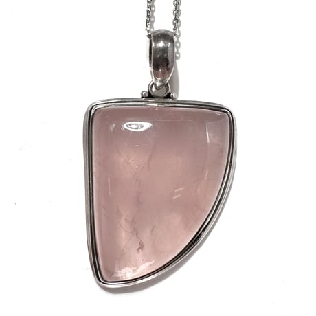 マダガスカル産ローズクォーツペンダントトップ5️⃣ (シルバー925)/Rosequartz Pendant Top