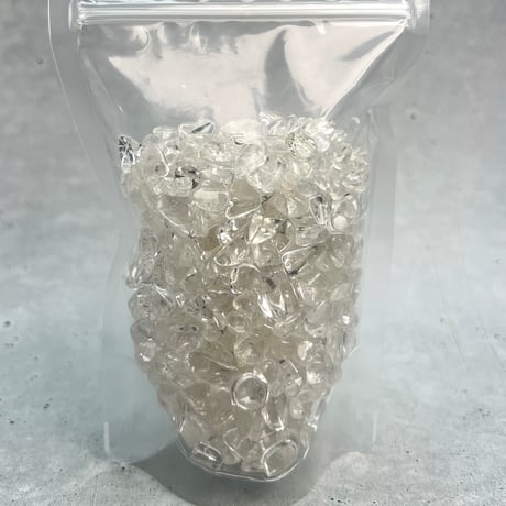 【 ガネッシュヒマール産】天然ヒマラヤ水晶ハイグレードさざれ石(200g)/Ganesh himal Top Grade Himalayan Quartz Stone heads Chips