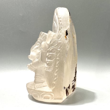 【ガネッシュヒマール産】天然ヒマラヤ水晶 "ガネーシャ様 "仏像/ Ganesh himal himalayan quartz  "Ganesha"