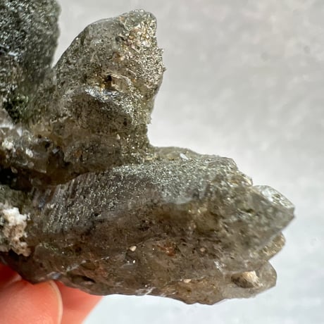 【ガネッシュヒマール産】クローライトイン天然ヒマラヤ水晶クラスター/Ganesh Himal Chlorite in Himalayan Quartz Cluster