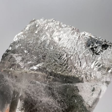 【ガネッシュヒマール産】クローライトイン天然ヒマラヤ水晶ナチュラルポイント⑤/Ganesh Himal Chlorite in Himalayan Quartz Natural Point