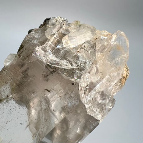 大特価【ガネッシュヒマール産】クローライトイン天然ヒマラヤ水晶/Ganesh Himal Chlorite in Himalayan Quartz
