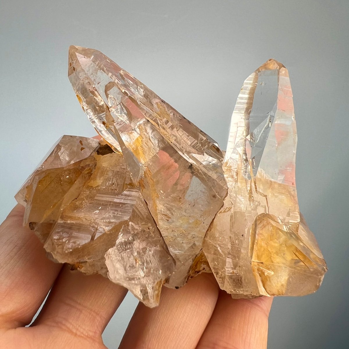 ガネッシュヒマール産】天然ヒマラヤ水晶クラスター/Ganesh Himal  