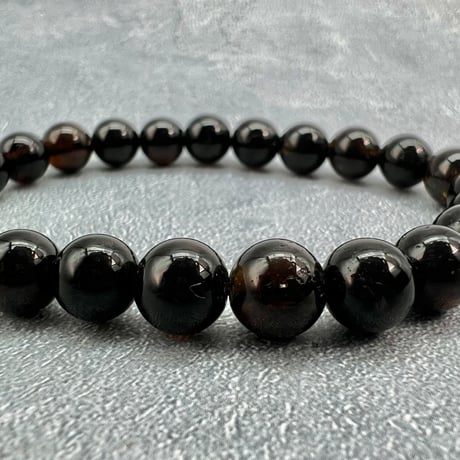 ネパール産🇳🇵ヒマラヤドラバイトトルマリン ブレスレット7mm内径16/Nepal Himalayan dravite tourmaline Bracelet