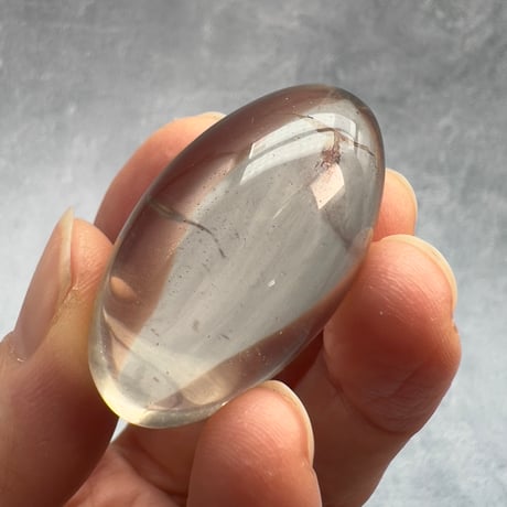 【ガウリシャンカール産】天然ヒマラヤ水晶スモーキークォーツ シヴァリンガム/GauriShankar Himalayan Smoky Quartz ShivaLingam