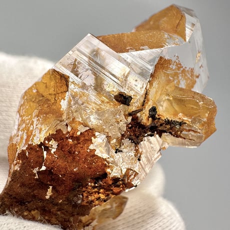 【ガネッシュヒマール産】リモナイトイン天然ヒマラヤ水晶⑧/Ganesh Himal Limonite in Himalayan Quartz