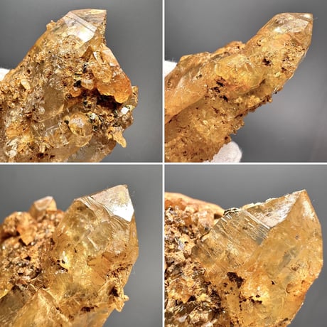 【ガネッシュヒマール産】リモナイトイン天然ヒマラヤ水晶 ⑩/Ganesh Himal Limonite in Himalayan Quartz