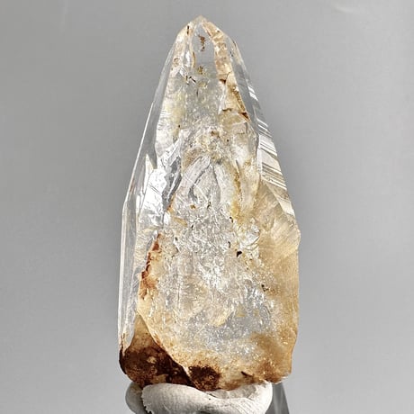 【ガネッシュヒマール産】リモナイトイン天然ヒマラヤ水晶 ④/Ganesh Himal Limonite in Himalayan Quartz