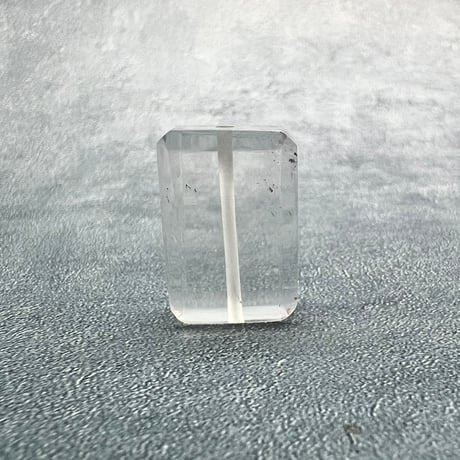 【ガネッシュヒマール産】天然ヒマラヤ水晶"手磨き加工"スクエアビーズ②/Ganesh Himal  Himalayan Quartz Square Beads