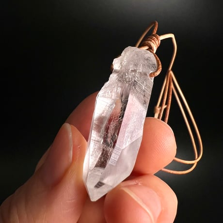 【アンナプルナ産】天然ヒマラヤ水晶ペンダント⑤/Annapurna Himalayan Quartz Pendant
