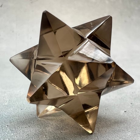 【ガウリシャンカール産】天然ヒマラヤスモーキークォーツ アステロイド③/Gaurishankar HimalayanSmoky Quartz "Asteroid"Super Markaba Star