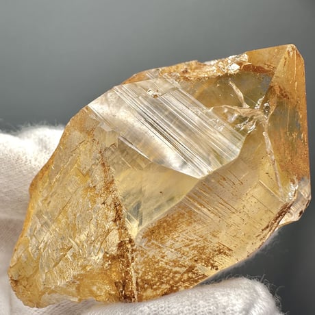 【ガネッシュヒマール産】リモナイトイン天然ヒマラヤ水晶 ④ Ganesh Himal Limonite in Himalayan Quartz