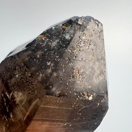ガウリシャンカール産天然ヒマラヤスモーキークォーツポイント/GauriShankar Himalayan Smoky Quartz Point
