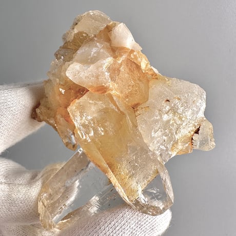 【ガネッシュヒマール産】リモナイトイン天然ヒマラヤ水晶/Ganesh Himal Limonite in Himalayan Quartz