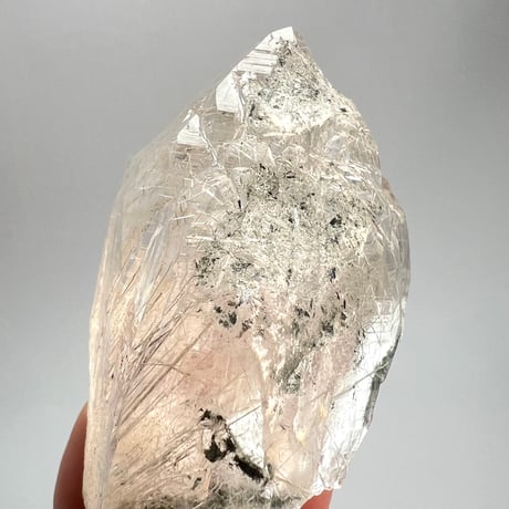 ハイクオリティ【ガネッシュヒマール産】アクチノライトイン天然ヒマラヤ水晶/High Quality Ganesh HimalActinorite in Himalayan Quartz
