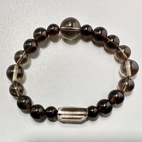 ガウリシャンカール産スモーキークォーツデザインブレスレット2️⃣ Gaurishankar Design Bracelet