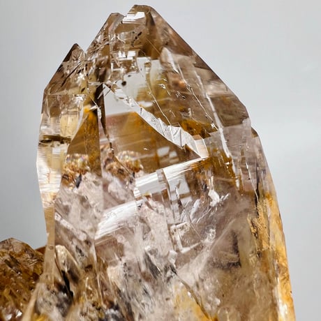 【ガネッシュヒマール産】リモナイトイン天然ヒマラヤ水晶/Ganesh Himal Limonite in Himalayan Quartz