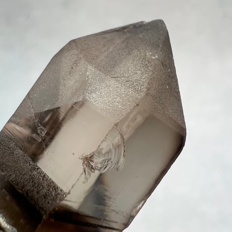 【ガウリシャンカール産】天然ヒマラヤスモーキークォーツ シルバー925ペンダントトップ/GauriShankar Himalayan Smoky Quartz S/V925Pendant Top