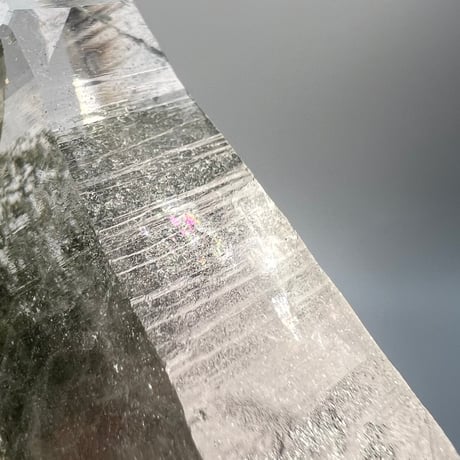 【ガネッシュヒマール産】クローライトイン天然ヒマラヤ水晶/Ganesh Himal Chlorite in Himalayan Quartz
