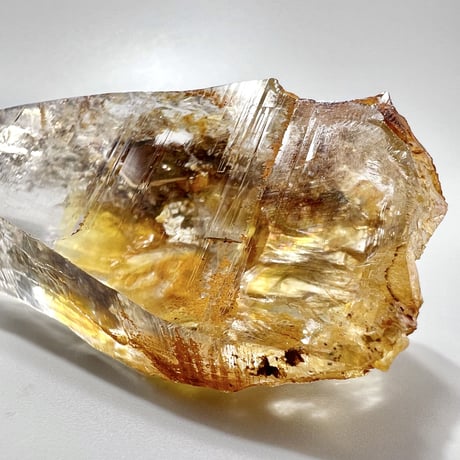 ハイクオリティ【ガネッシュヒマール産】リモナイトイン天然ヒマラヤ水晶③/High Quality Ganesh Himal Limonite in Himalayan Quartz